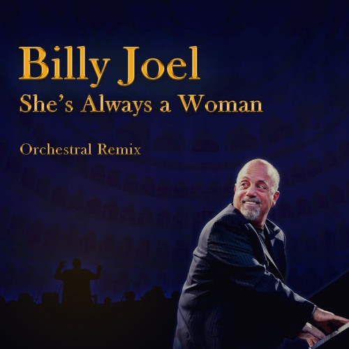 Billy Joel Poster She S Always A Woman Lyrics Typography - Anynee