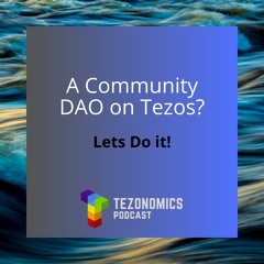 Ep22 - Community DAOs On Tezos With Adrian Brink