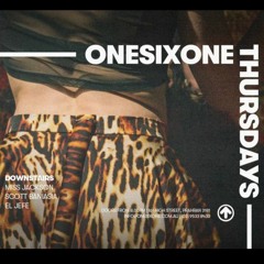 Live @ OneSixOne Thursdays (Downstairs) 11 - 12.30AM (24 - 10 - 19)