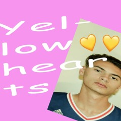 yellow hearts but it's lofi