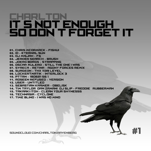 Charlton - Its Not Enough So Don't Forget It