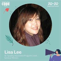Lisa Lee, never limit yourself regardless of your title