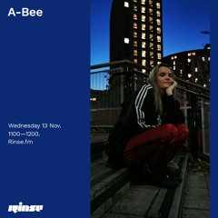 A-Bee - 100% Vinyl Speed Garage Special - Rinse FM [13th November 2019]