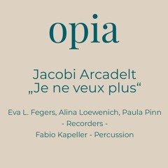 Jacobi Arcadelt | Je ne veux plus