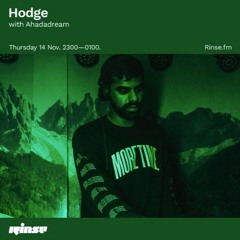Over (Hodge w/ Ahadadream Rinse FM Rip)