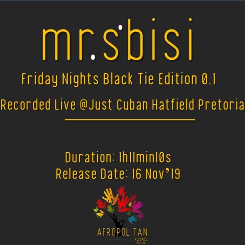 Friday Nights Black Tie Edition Live Recording 15 Nov 2019 ...