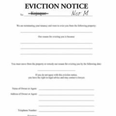 Eviction Notice - Kojaque (Cover)