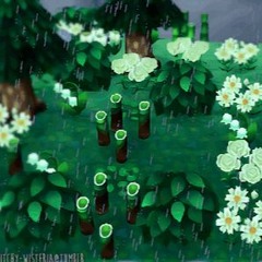 8 P.M. w/ Rain - Animal Crossing