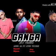 Bryant Myers - Ganga (Oficial Remix) Ft. Anuel, Myke Towers, Jhay Cortez
