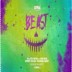 Dimitri Vegas & Like Mike vs Ummet Ozcan & Brennan Heart - Beast (Quasar Hard Psy/Rawstyle Edit)