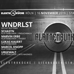 Marvin Erbe @ PLATTENBUNKER Pres. WNDRLST / Elektroküche___Köln / / 16.11.2019