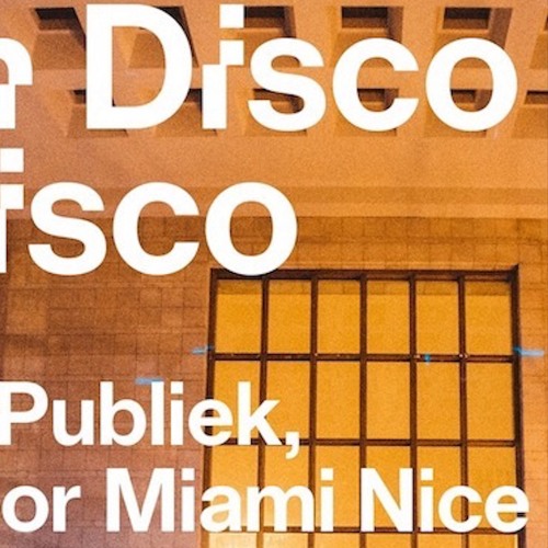 From Disco To Disco @ Studio Brussel - Plein Publiek