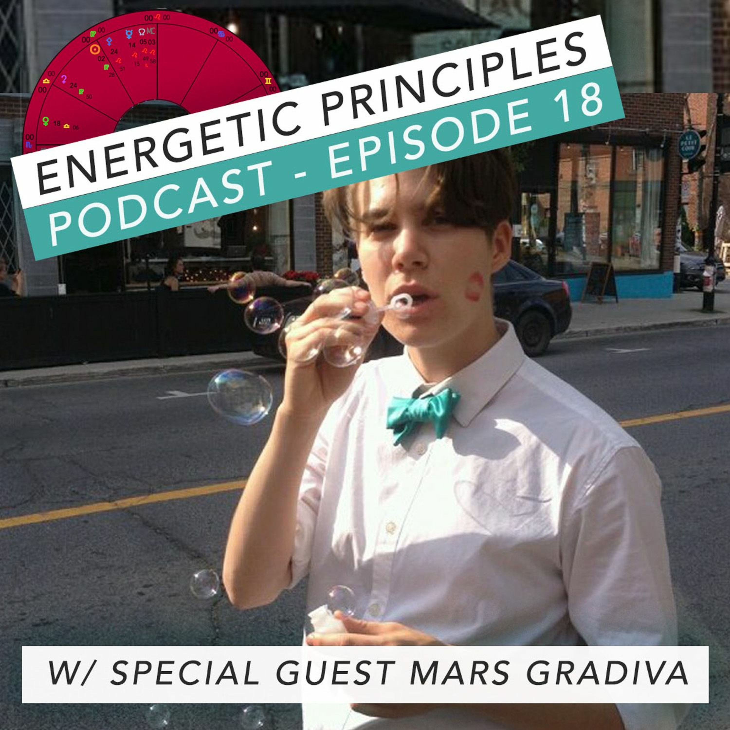 Week of Aug 27th 2018 with special guest Mars Gradiva - Queer Astrology & Gender Binary episode artwork