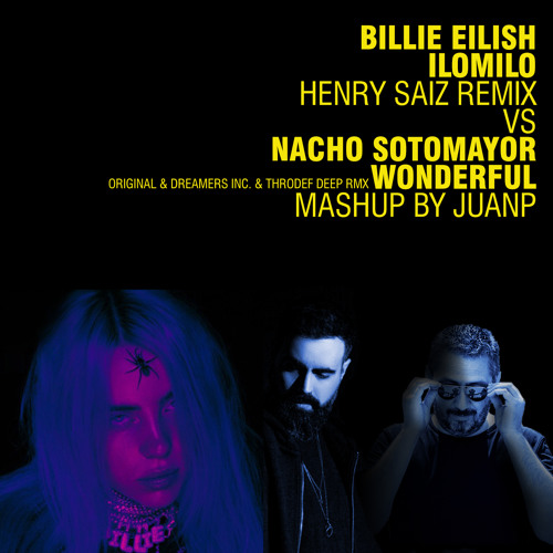 Billie Eilish - ilomilo (Henry Saiz Remix) / Nacho Sotomayor - Wonderful | mashup by JuanP