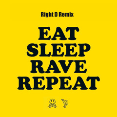 Fatboy Slim & Riva Starr Ft. Beardyman - Eat Sleep Rave Repeat (Right D Hardstyle Remix)