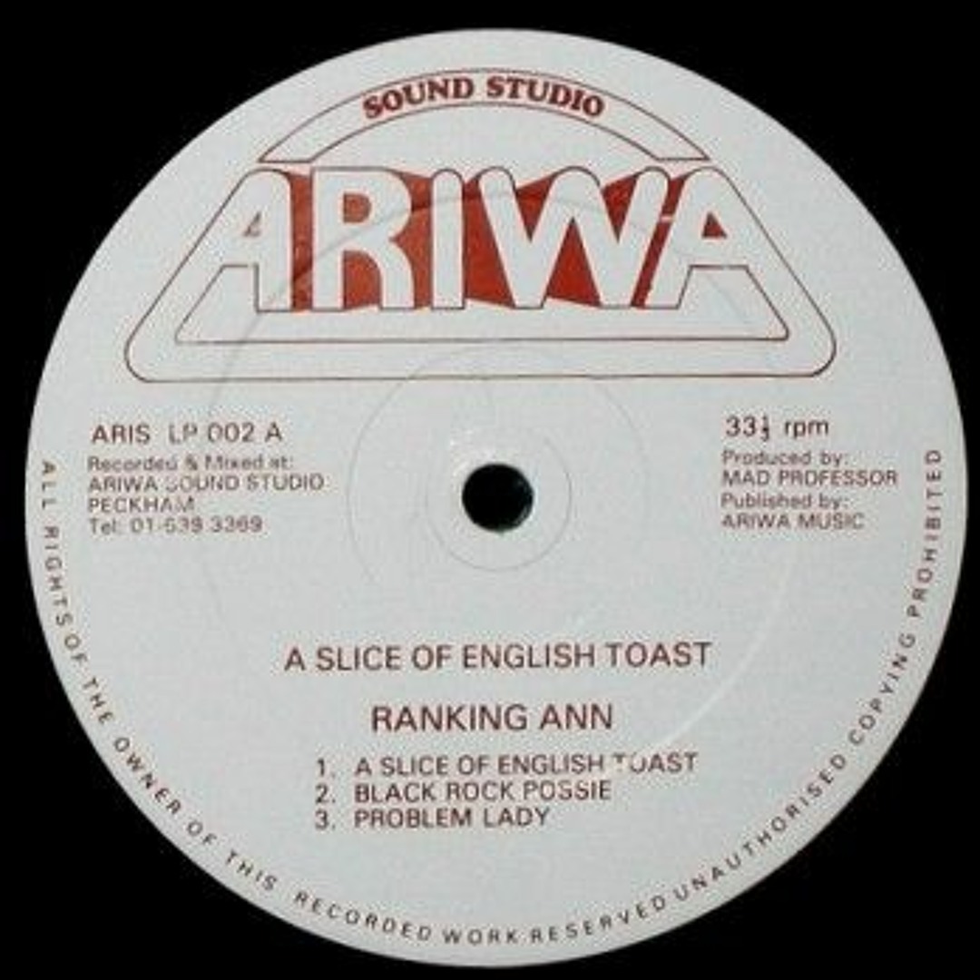 LP】Ranking An –A Slice Of English Toast 【公式通販】