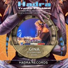 GINA DJSET @ HADRA TRANCE FESTIVAL 2019 [31.08] 16H00/17H30
