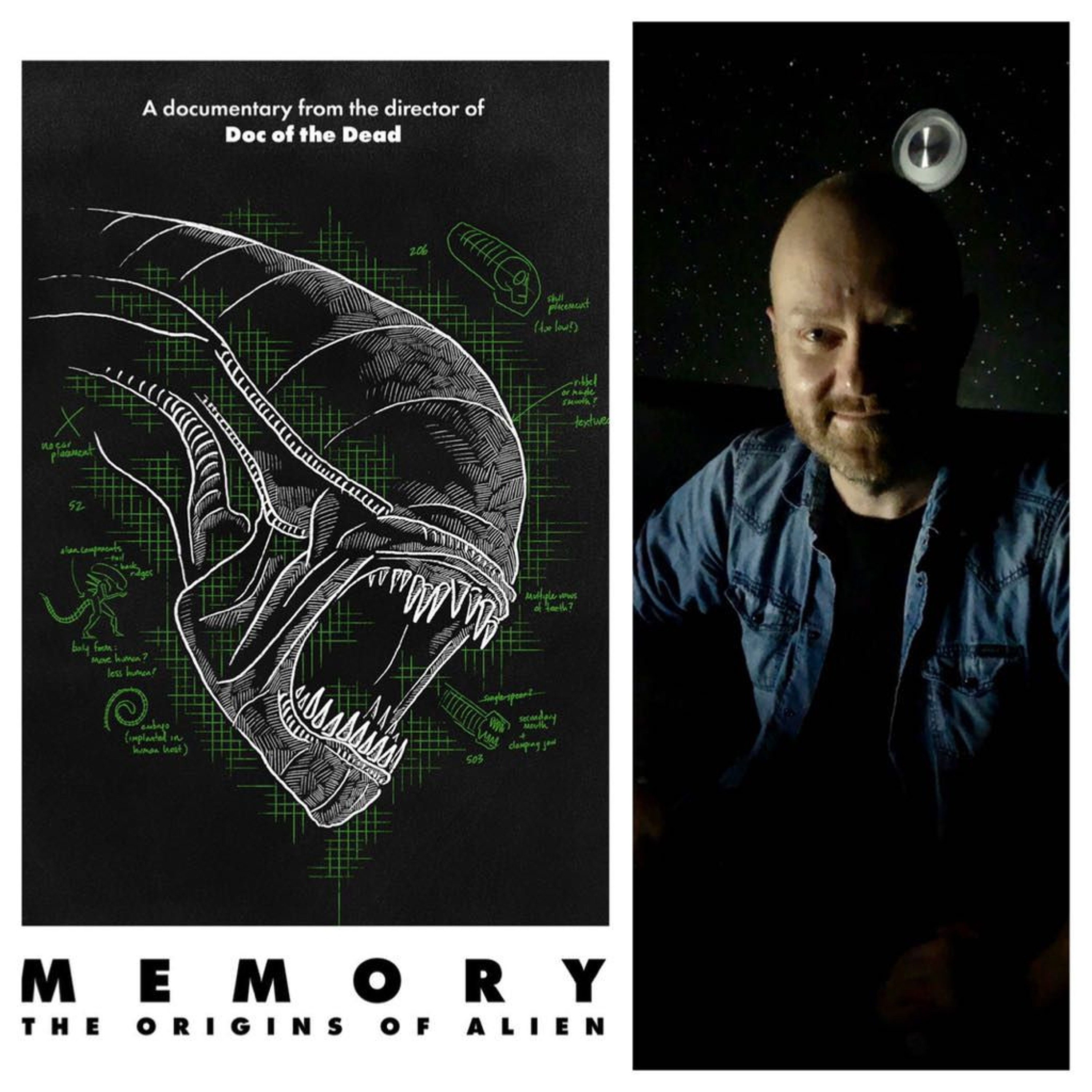 HHR Ep. 377: We talk the myth and lore of the nightmare that is the 'Memory: Origins of Alien' doc episode artwork