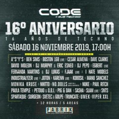 16.11.2019 Viper XXL @ 16th anniversary Fabrik Madrid