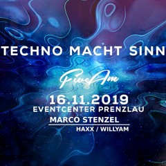 Marco Stenzel @ Eventcenter Prenzlau TECHNO MACHT SINN  16.11.19