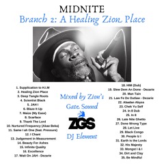 Midnite Branch 2:  A Healing Zion Place - Mix by Zion's Gate Sound (DJ Element) November 2019