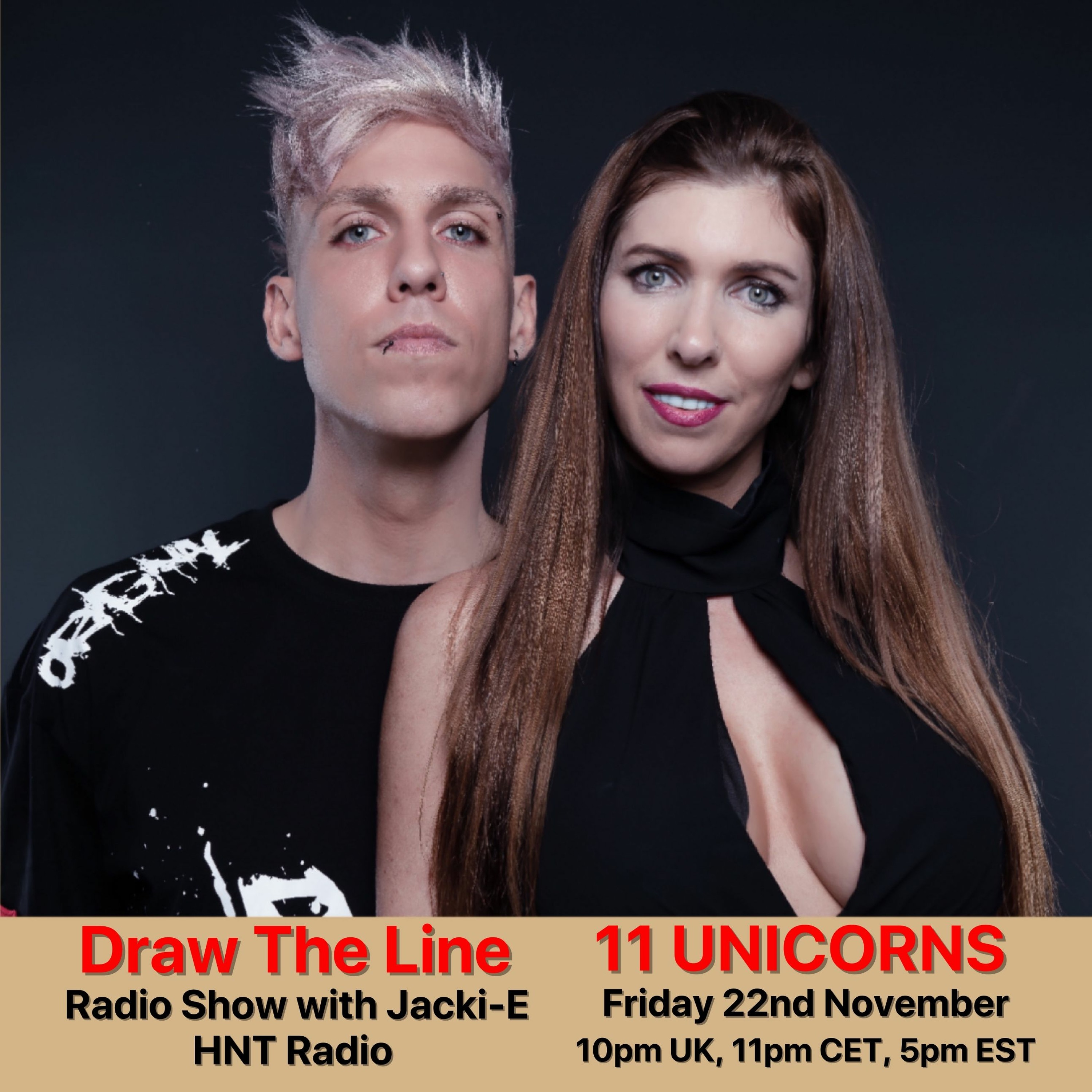 Jacki-E and Draw The Line Radio Show