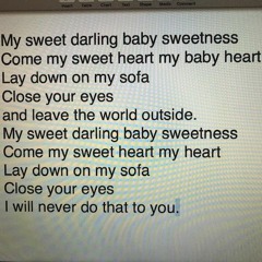 I Never Gonna Do That To You (demo)