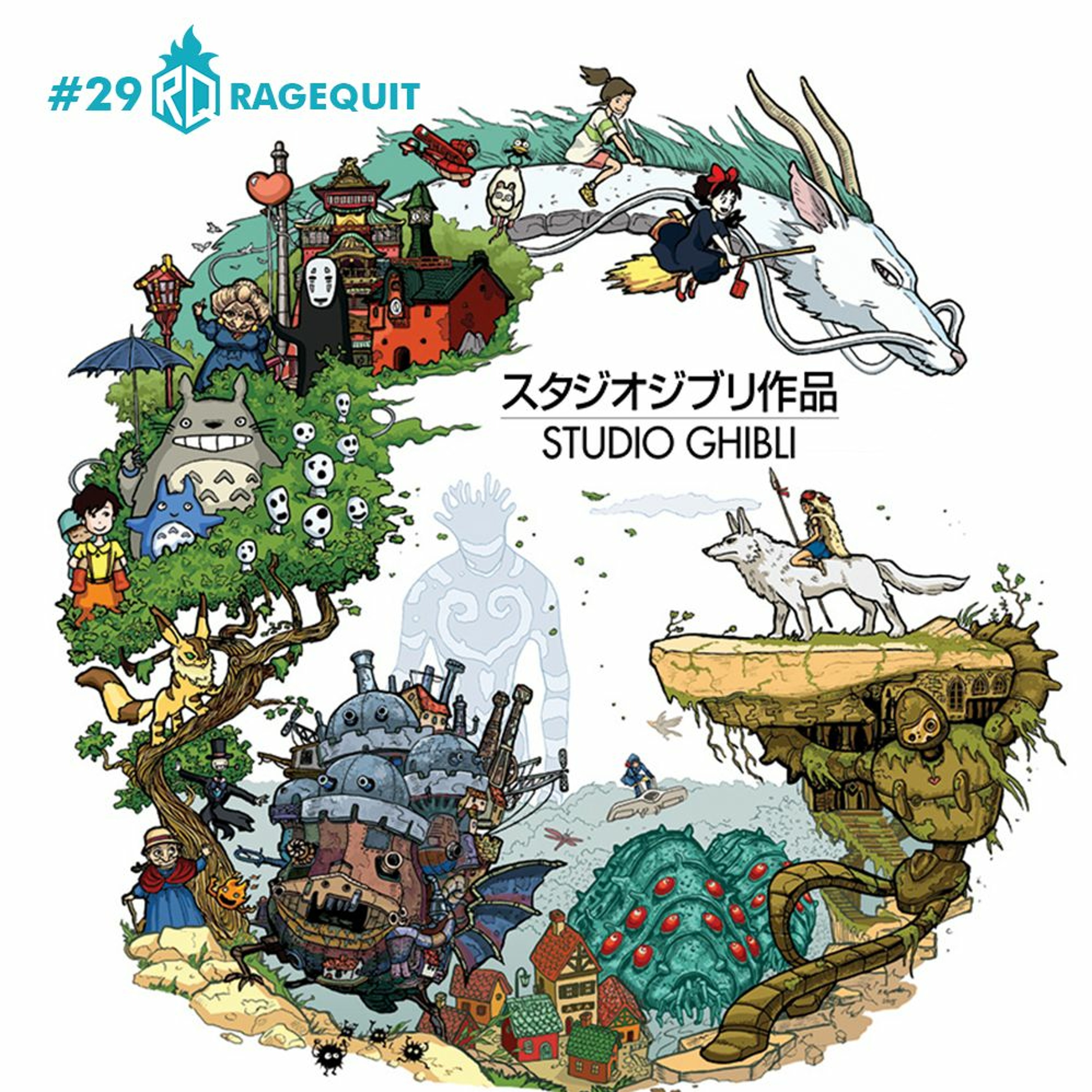 #29 Estúdio Ghibli episode artwork