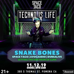 [Techno Mix] Live At Space Taco 11_12_2019