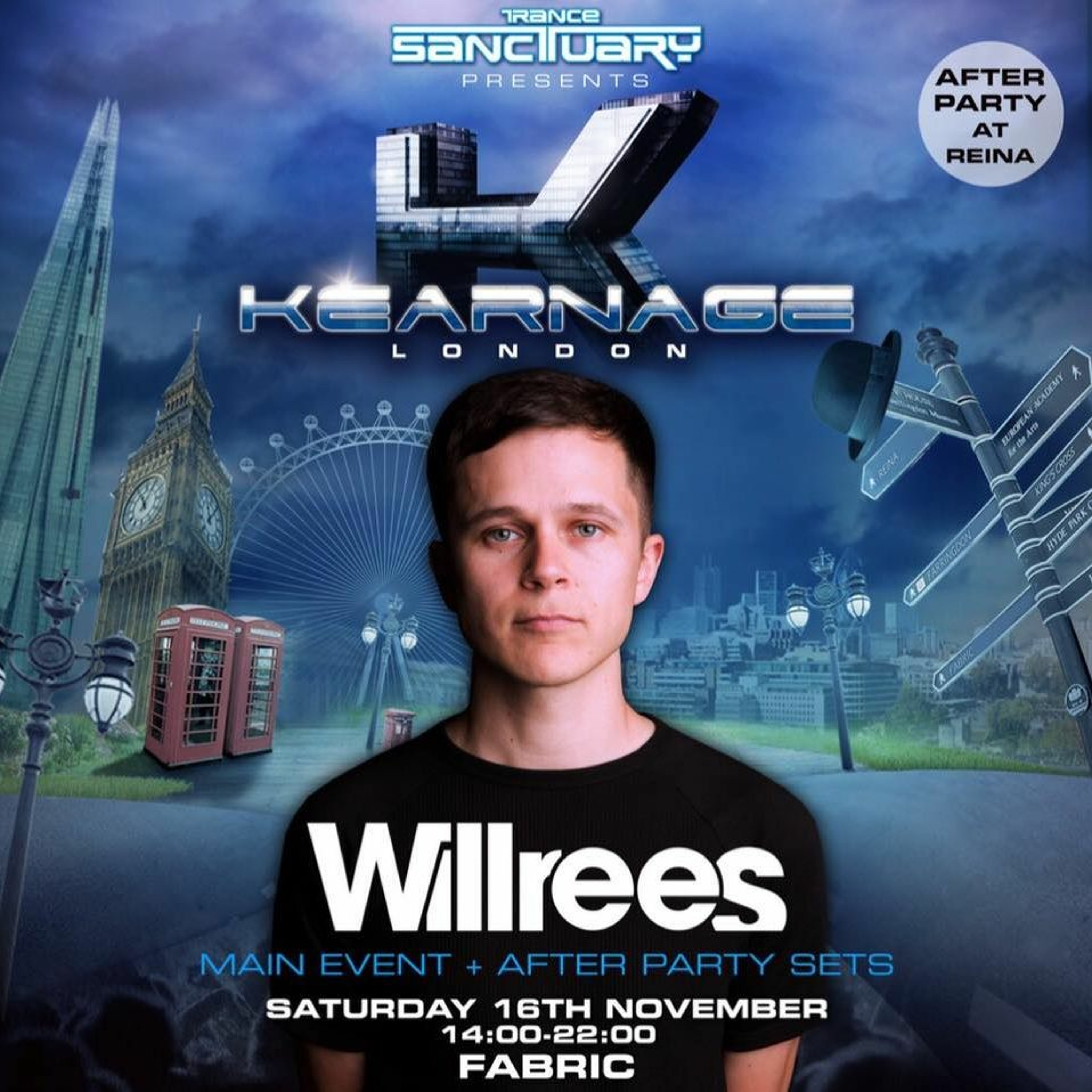 Will Rees live @ Trance Sanctuary Pres. Kearnage (16.11.19) London episode artwork
