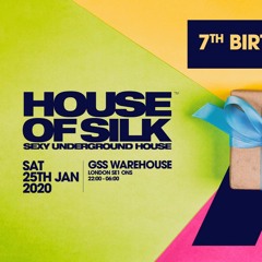 House of Silk - 7th Birthday - Garage Promo Live - SPIN E B & MC PSG - Sat 25th Jan GSS Warehouse