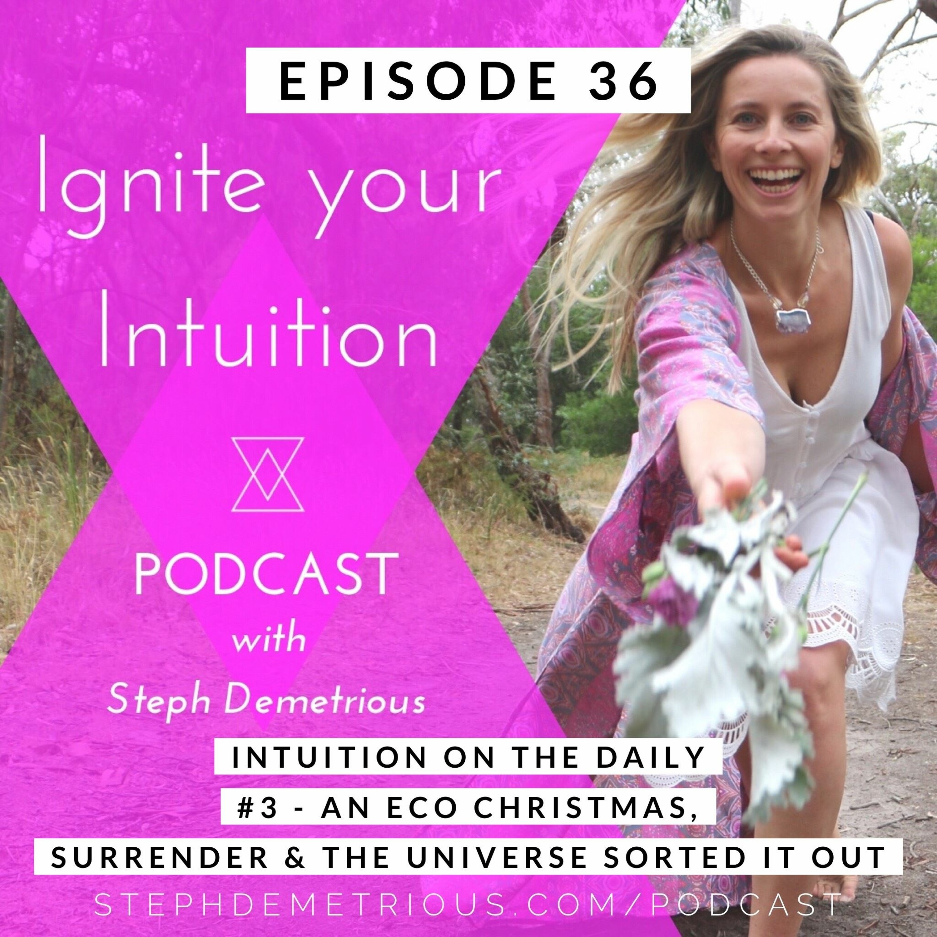 #36 - Intuition On The Daily #3 - An Eco Christmas, Surrender & The Universe Sorted It All Out episode artwork