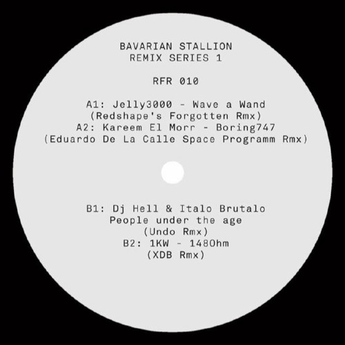 PRIMICIA: Jelly3000 - Wave A Wand (Redshape's Forgotten Remix)