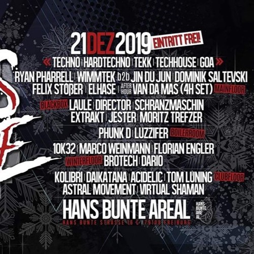 Van da Mas -Ansage Techno Bunker X Mas Rave
