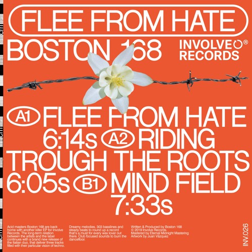 Boston 168 - Flee From Hate Ep (INV026)