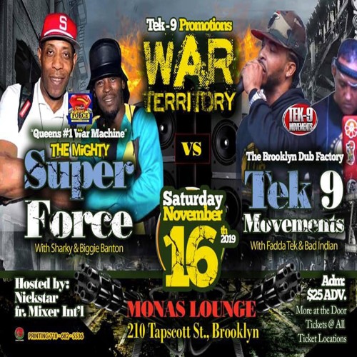 TEK 9 vs SUPER FORCE SOUNDCLASH