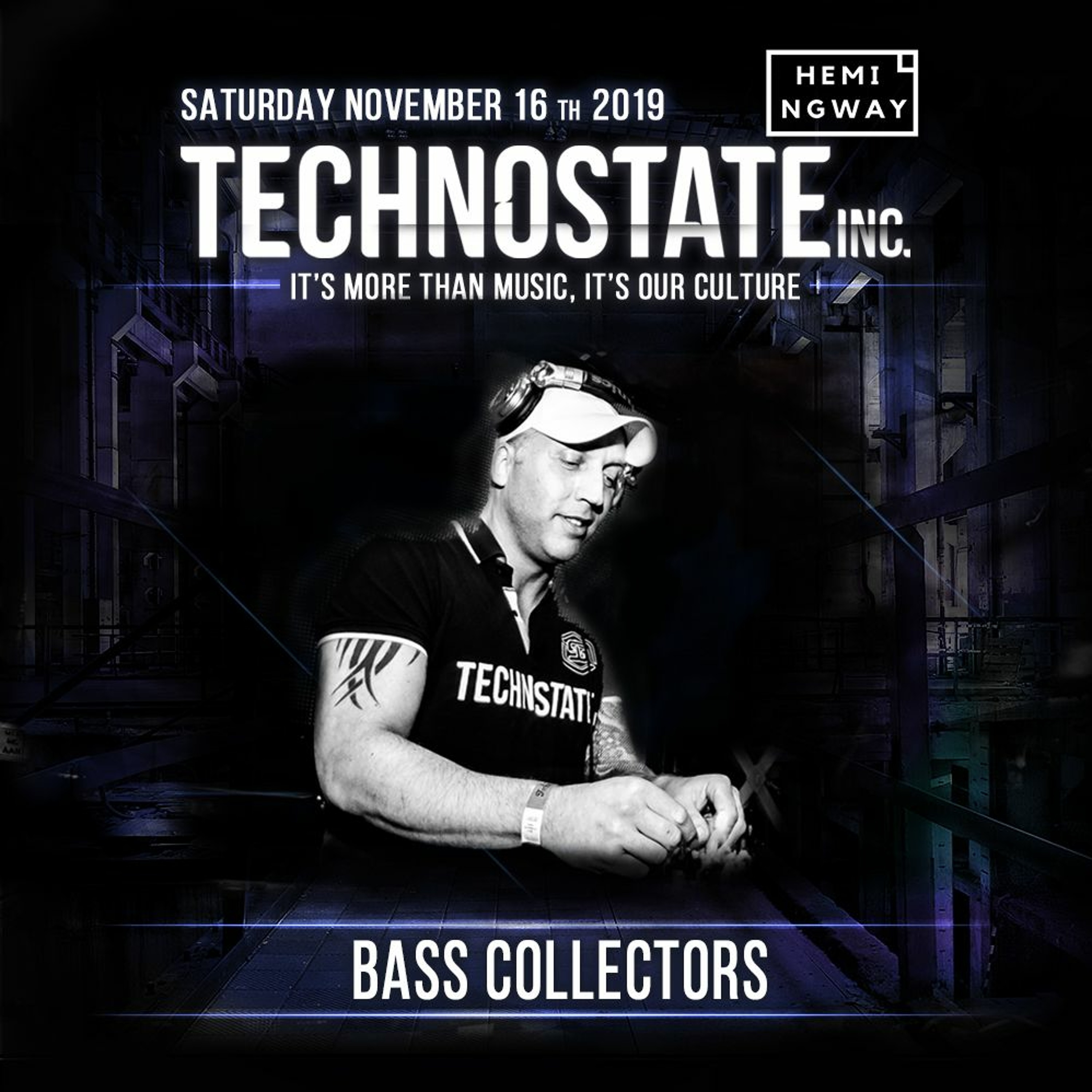 Bass Collectors @ Technostate Resident Night - Club Hemingway - Leeuwarden (16-11-2019) episode artwork