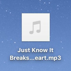 Just Know It Breaks My Heart (TikTok Original)