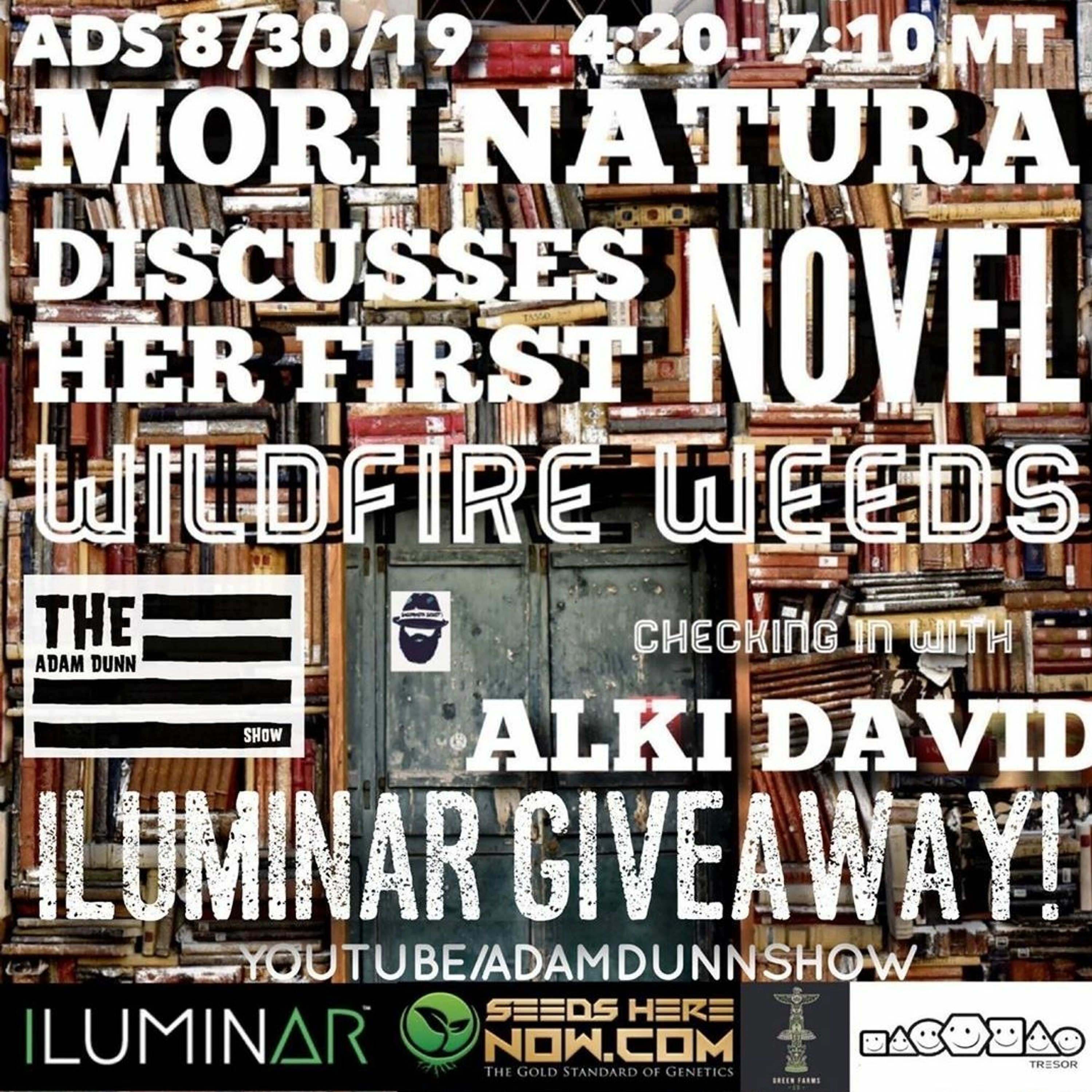 TADS 083019 - A Novel Time With Mori Natura And The Return Of Alki David episode artwork