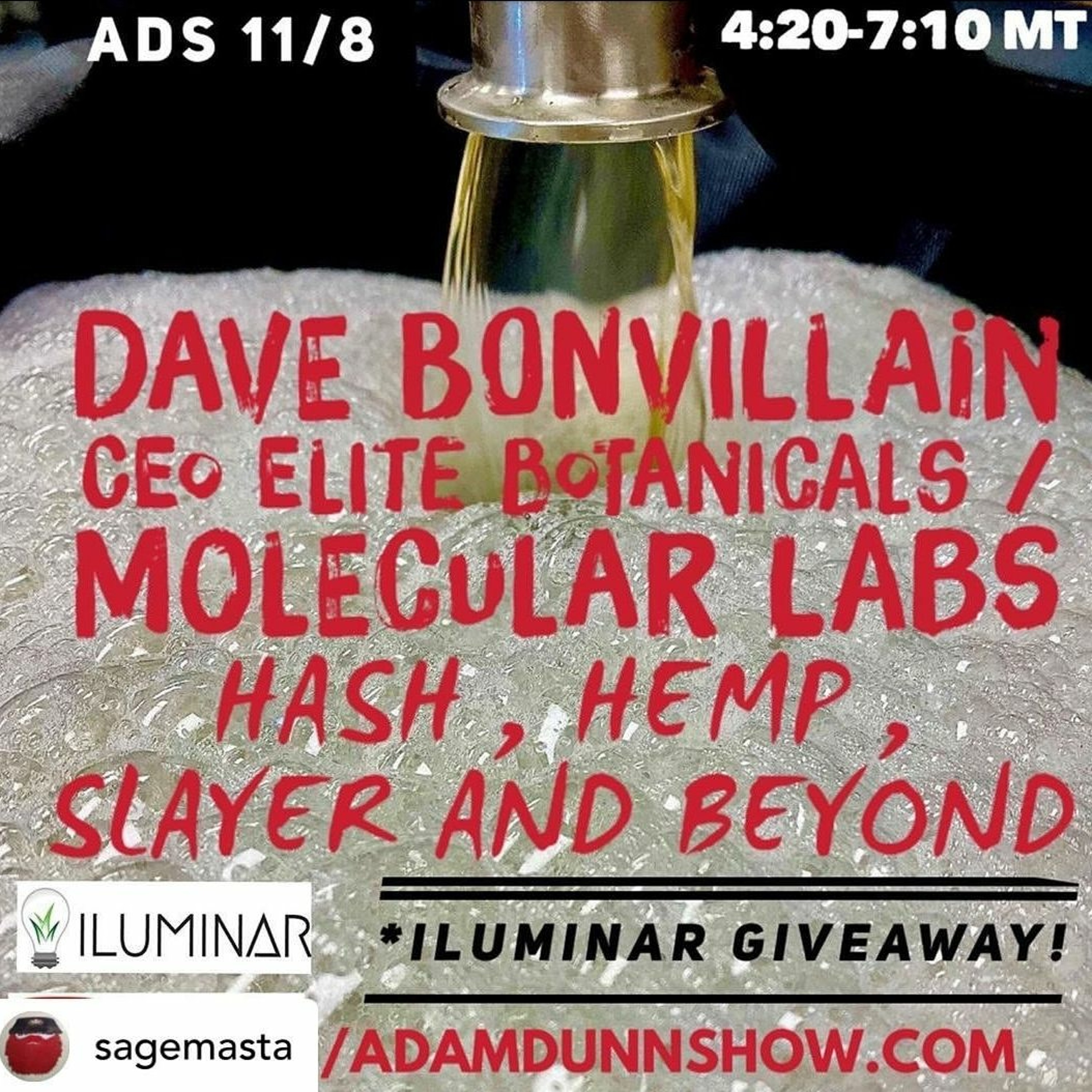 TADS 110819 - Hash, Hemp, Slayer And Beyond W Dave Bonvillain episode artwork