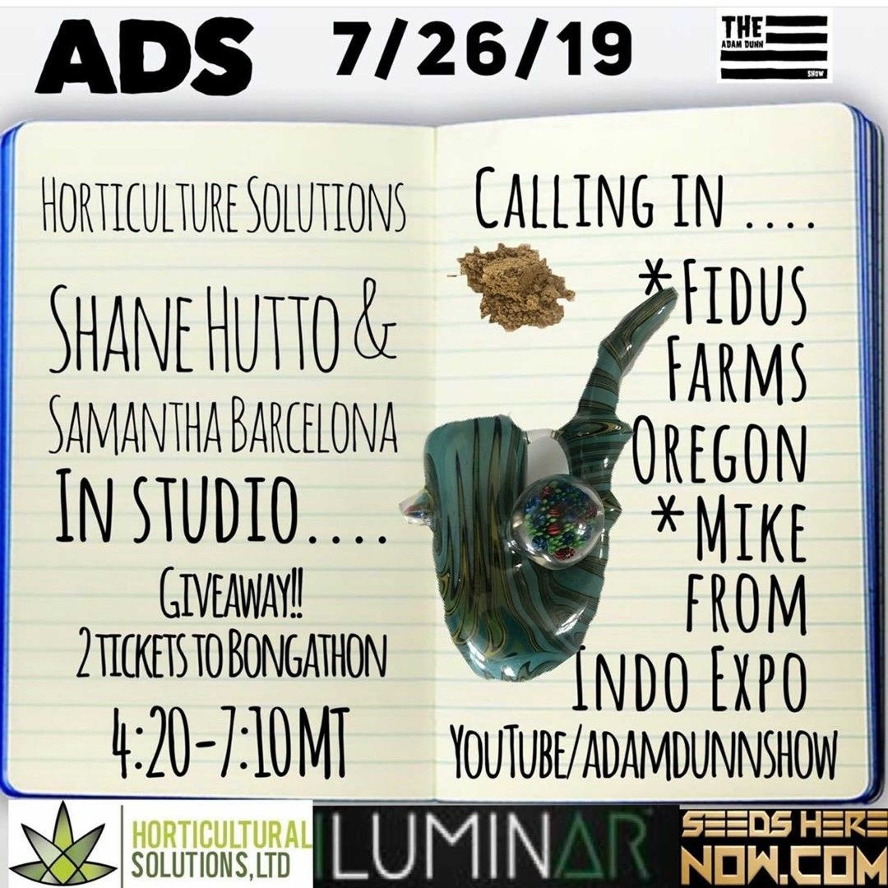 TADS 072619 - Horticulture Solutions - Fidus Farms And Mike From Indo Expo episode artwork