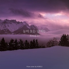 XIA(준수) - 눈이 오는 날에는(Piano cover by NOBILE)