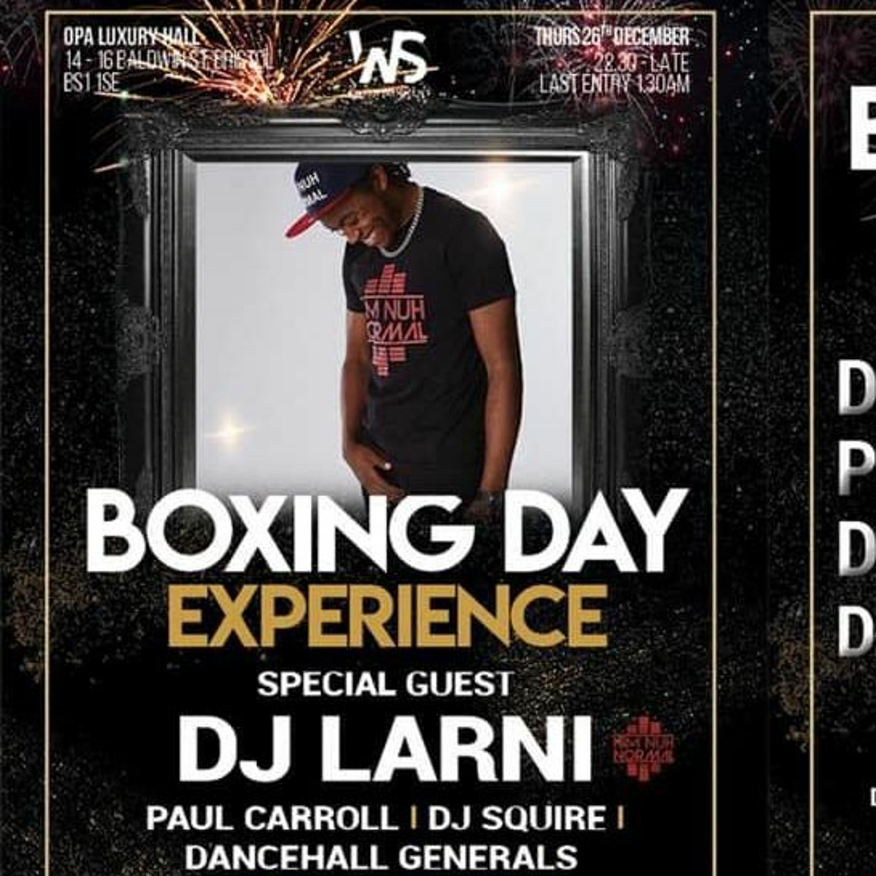 W+S BOXING DAY EXPERIENCE PROMO MIX - OPA-BRISTOL 2019 - DANCEHALL GENERALS