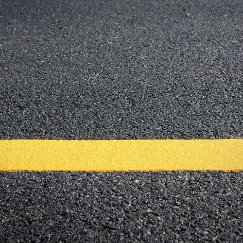 line in the road