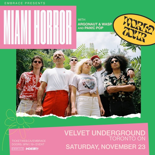 Pan!c Pop Live @ Miami Horror World Tour 2019 <11/23/19>