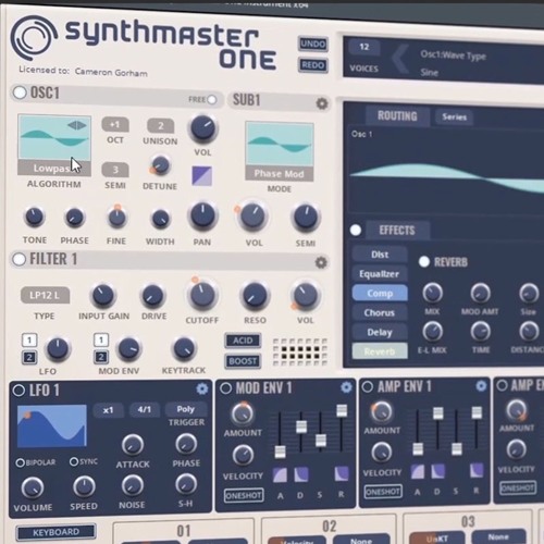 Synthmaster Deep House Demo Track