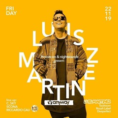 LUIS MARTINEZ Live @ Anyway Club, Cagliari, Italy (22/11/2019)