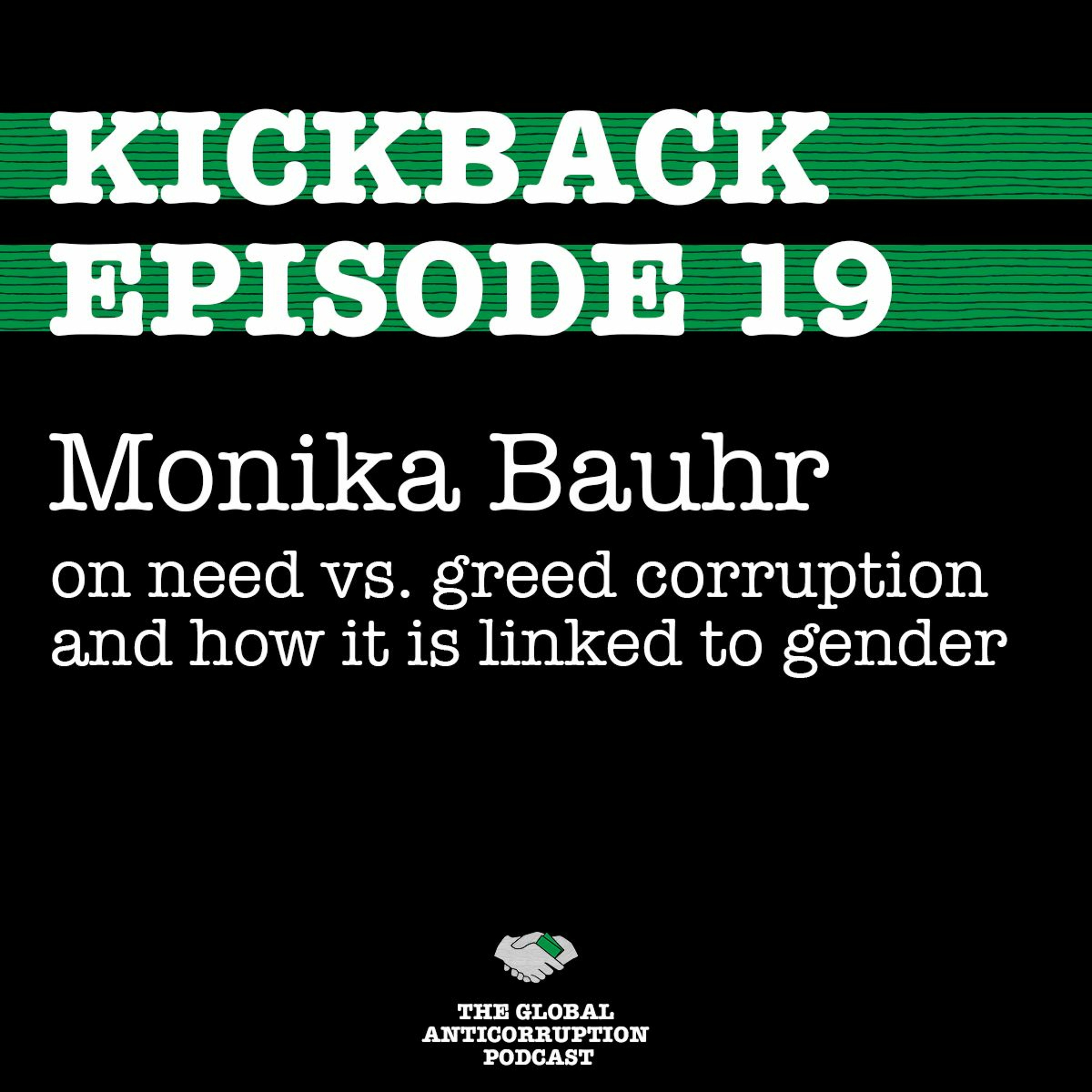 19. Monika Bauhr on need vs. greed corruption and how it is linked to gender episode artwork