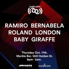Live at Marble Bar - Detroit - Ramiro Bernabela 10-17-2019