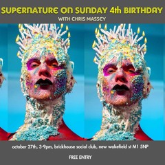 Massey Live @ Supernature Disco 4th Birthday - Oct 19